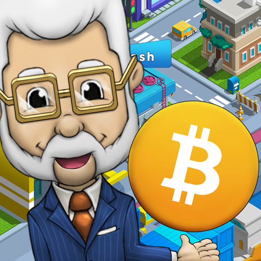 Crypto Idle Miner: Bitcoin mining game App Free icon